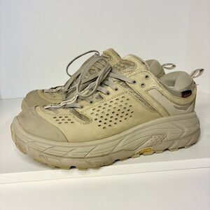 Size 8.5 - Hoka One One Engineered Garments x HOKA Tor Ultra Low Simply Taupe